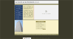 Desktop Screenshot of jacksonmcpherson.com